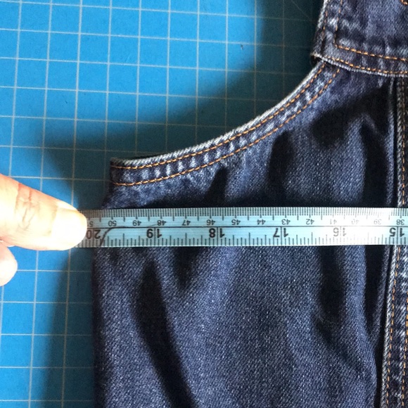 Fat Face Denim Blue Jean Jumper Dress size 14 - Picture 8 of 12